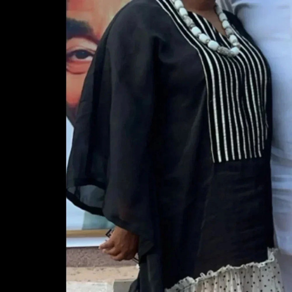 Luxury glamorous Agbada Kaftan maxi dress Sz Xl - Picture 4 of 9